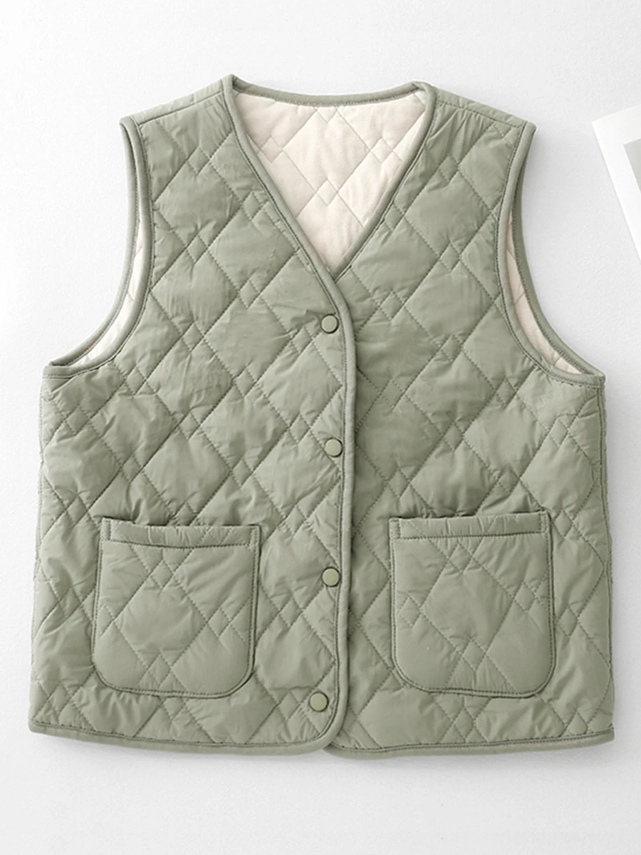 Странный коврик, хлопковый жилет на подкладке Fce, женский зимний повседневный многослойный топ с V-образным вырезом, длина, одна пуговица
Странный коврик, хлопковый жилет на подкладке Fce, женский зимний повседневный многослойный топ с V-образным вырезом, длина, одна пуговица