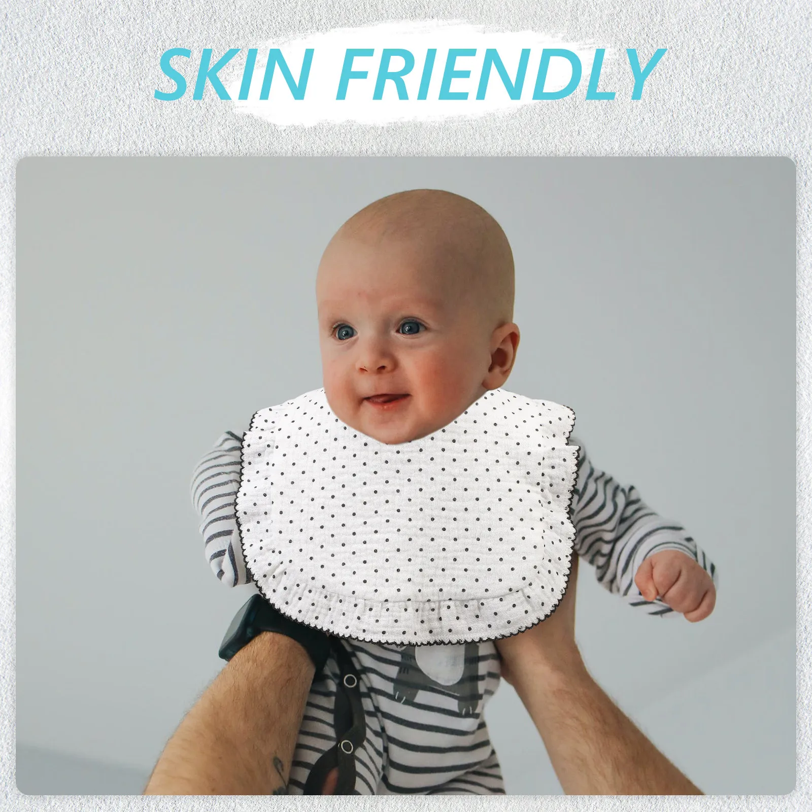 Baby Drool Bib Cotton Bandana Snap Closure Newborn Bibs Absorbent Baby Feeding Bibs for Drooling and Eating Burp Cloths
Baby Drool Bib Cotton Bandana Snap Closure Newborn Bibs Absorbent Baby Feeding Bibs for Drooling and Eating Burp Cloths