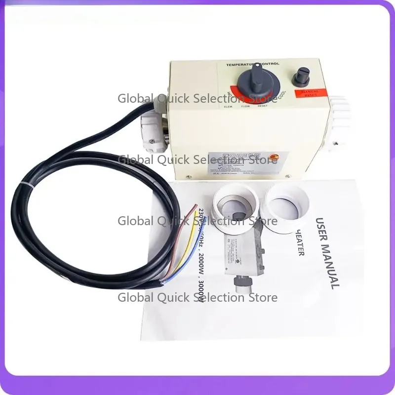 3KW 220V Heater SPA Electric Water Heater Pump Bathtub Pool Hot Tub Equipment Water Heater Thermostat
3KW 220V Heater SPA Electric Water Heater Pump Bathtub Pool Hot Tub Equipment Water Heater Thermostat