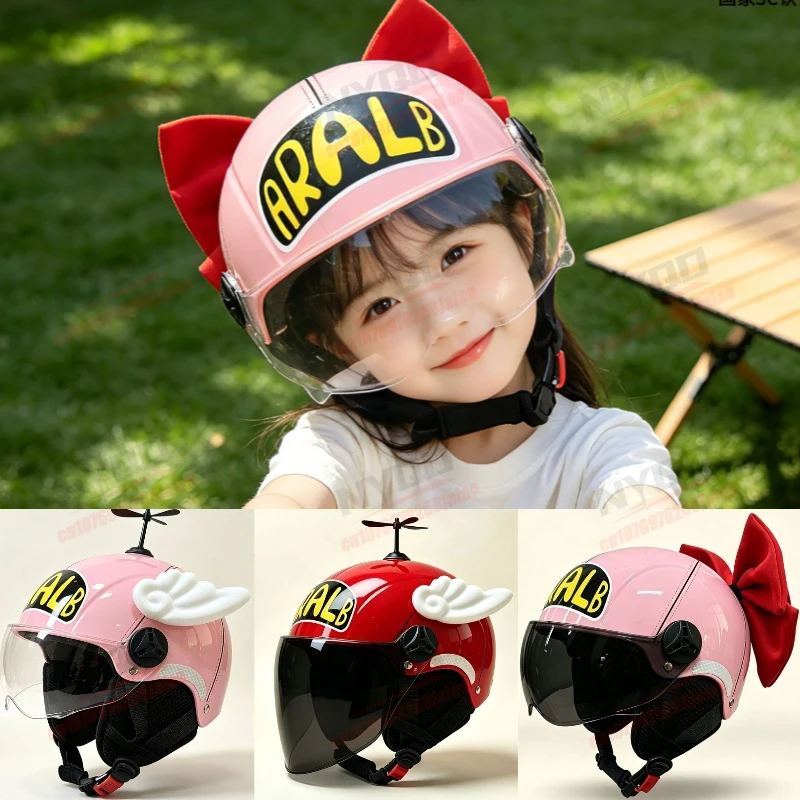 Motorcycle Children's Helmet with Adjustable Size Lightweight and Comfortable Safety Protection Cute Children's Helmet
Motorcycle Children's Helmet with Adjustable Size Lightweight and Comfortable Safety Protection Cute Children's Helmet