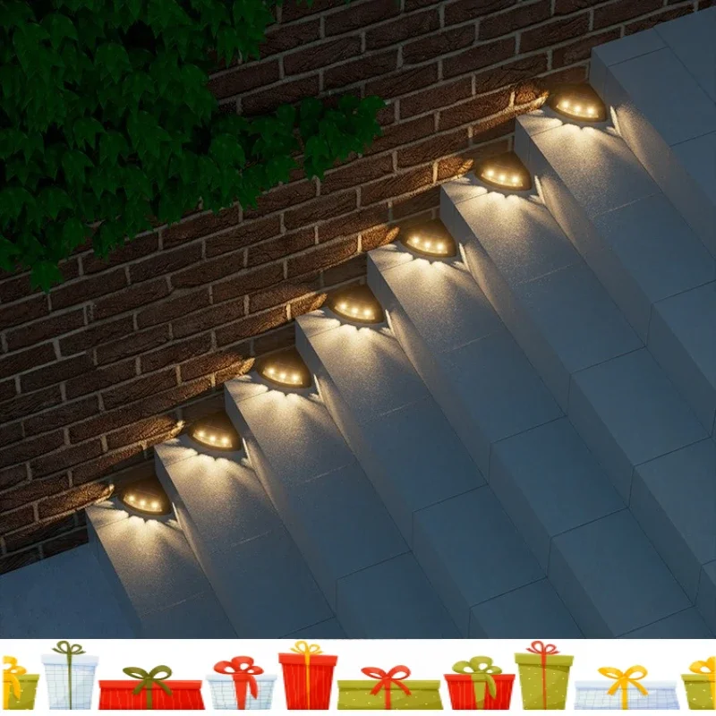 Solar Step Lamp Outdoor Waterproof Wireless Garden Stair Lighting for Patio Walkway Deck Steps Garden Decorative Lights
Solar Step Lamp Outdoor Waterproof Wireless Garden Stair Lighting for Patio Walkway Deck Steps Garden Decorative Lights