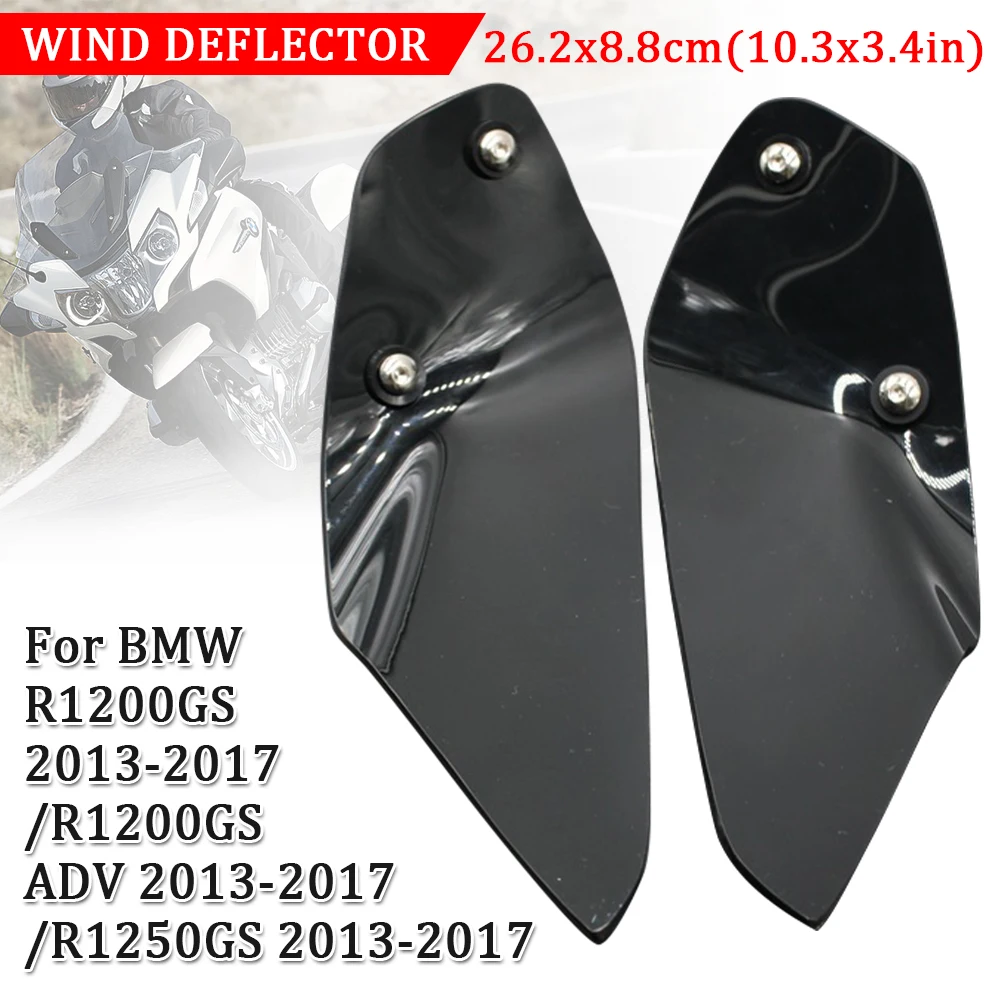 For BMW 2013-2017 R1250GS R1200GS ADV Modified Fuel Tank Side Windshield with Left and Right Fixed Wing Deflectors
For BMW 2013-2017 R1250GS R1200GS ADV Modified Fuel Tank Side Windshield with Left and Right Fixed Wing Deflectors