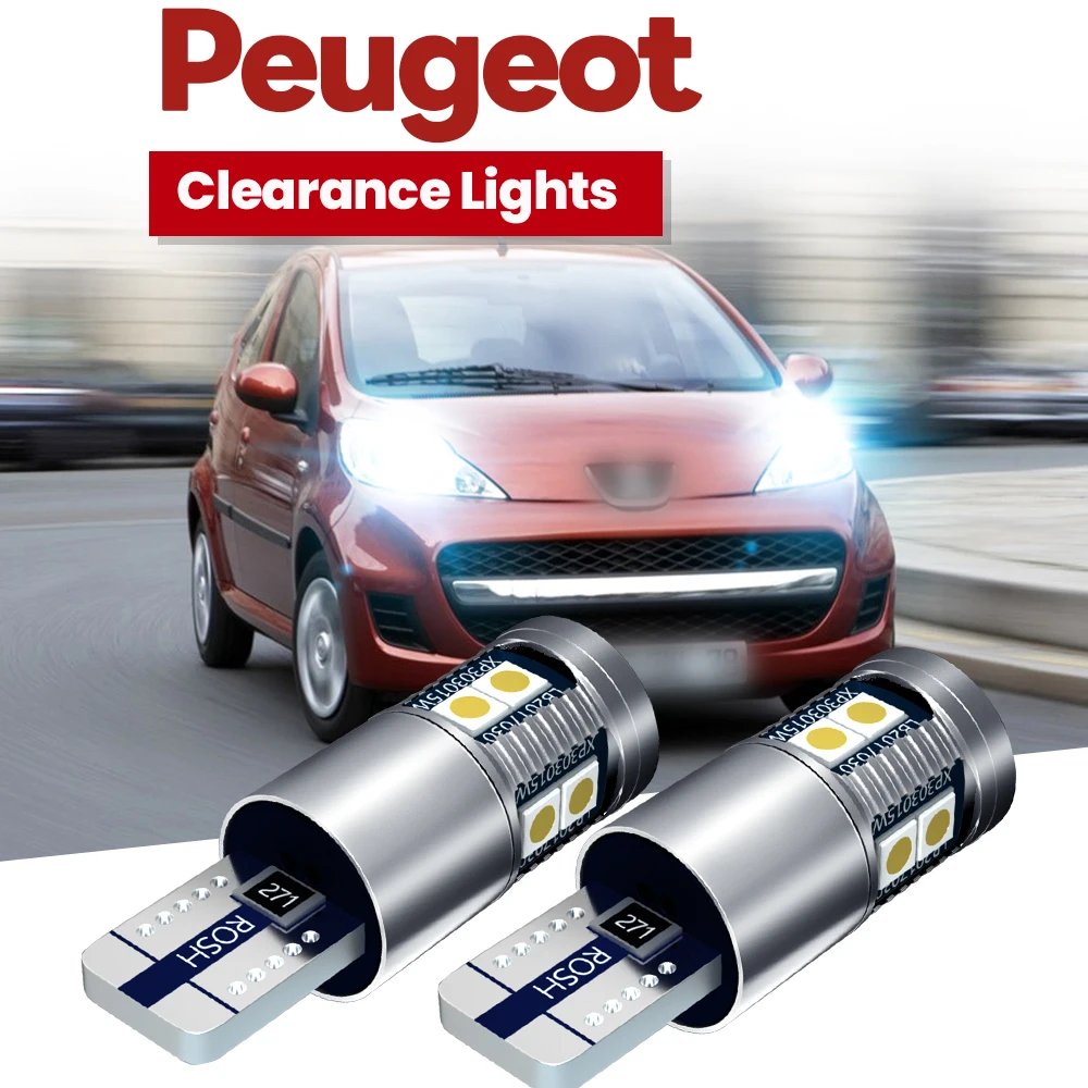 2x LED Clearance Light W5W T10 For Peugeot 1007 107 206 207 307 SW CC 4007 4008 407 508 607 806 807 Bipper Tepee Expert Partner
2x LED Clearance Light W5W T10 For Peugeot 1007 107 206 207 307 SW CC 4007 4008 407 508 607 806 807 Bipper Tepee Expert Partner