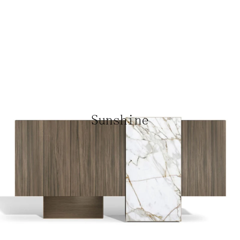 Italian porch cabinet light luxury high-end dining side cabinet marble living room partition solid wood decorative cabinet
Italian porch cabinet light luxury high-end dining side cabinet marble living room partition solid wood decorative cabinet