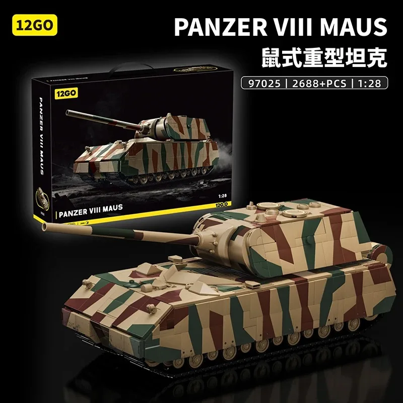 Panzer VIII Maus Tank Model Building Blocks High Difficul Assembly Plastic Toy Building Blocks Series Tank Model Birthday Gifts
Panzer VIII Maus Tank Model Building Blocks High Difficul Assembly Plastic Toy Building Blocks Series Tank Model Birthday Gifts