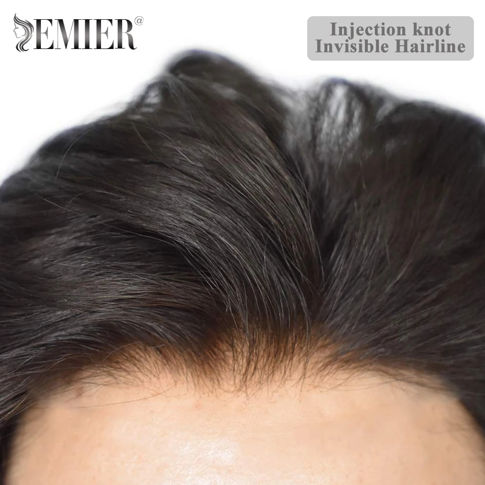 Injection Full PU Base Men's Wigs 0.12-0.14 Injected Skin Toupee For Men Hair Capillary Prosthesis 100% Human Hair Replacement
Injection Full PU Base Men's Wigs 0.12-0.14 Injected Skin Toupee For Men Hair Capillary Prosthesis 100% Human Hair Replacement
