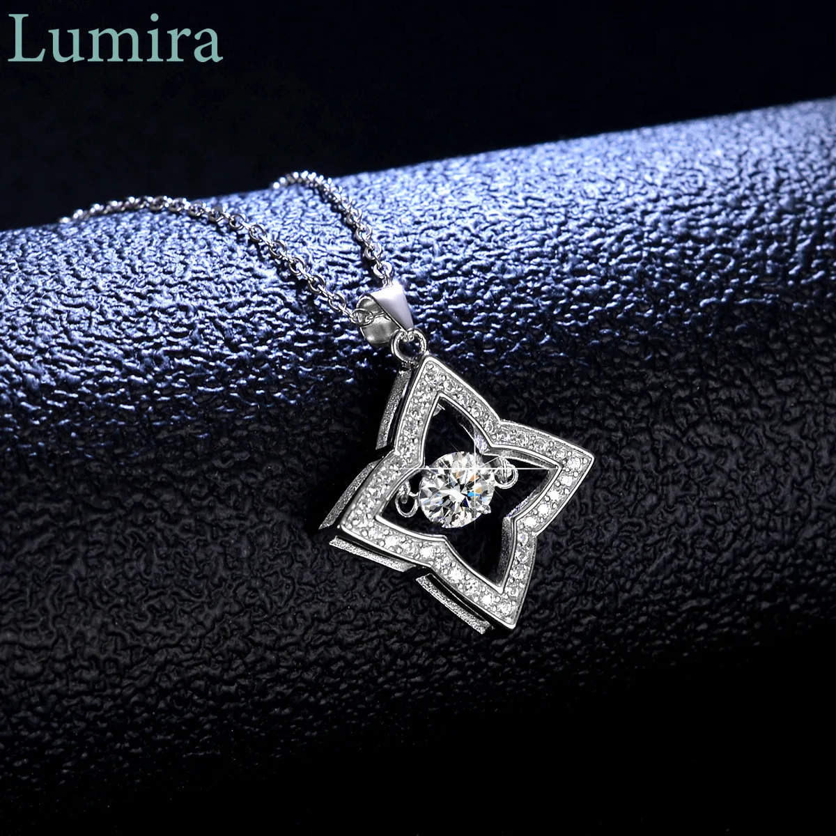 Lumira Four-Pointed Star Heart Pendant Platinum PT950 Necklace 0.5 Carat Mossanite Diamond Delicate Necklaces for Women Gifts
Lumira Four-Pointed Star Heart Pendant Platinum PT950 Necklace 0.5 Carat Mossanite Diamond Delicate Necklaces for Women Gifts