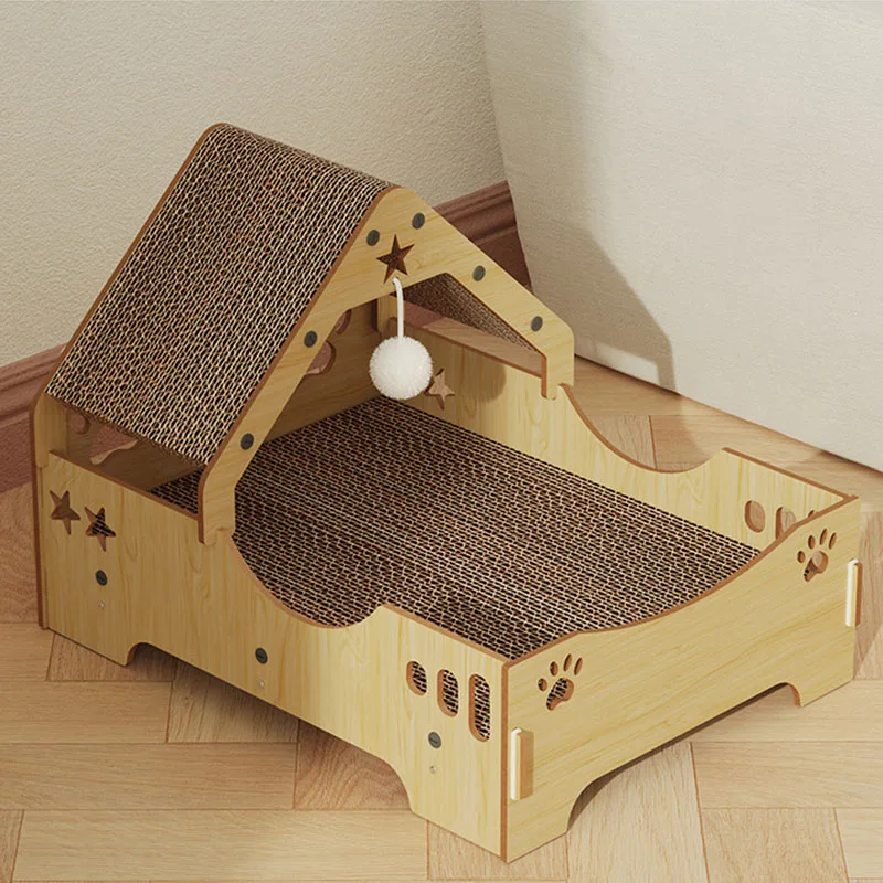 Cat Scratching Board Bed Cardboard Cat House Wood Pet Cat Nest Extra Large Cat Scratcher House For Indoor Kittens Pet Supplies
Cat Scratching Board Bed Cardboard Cat House Wood Pet Cat Nest Extra Large Cat Scratcher House For Indoor Kittens Pet Supplies