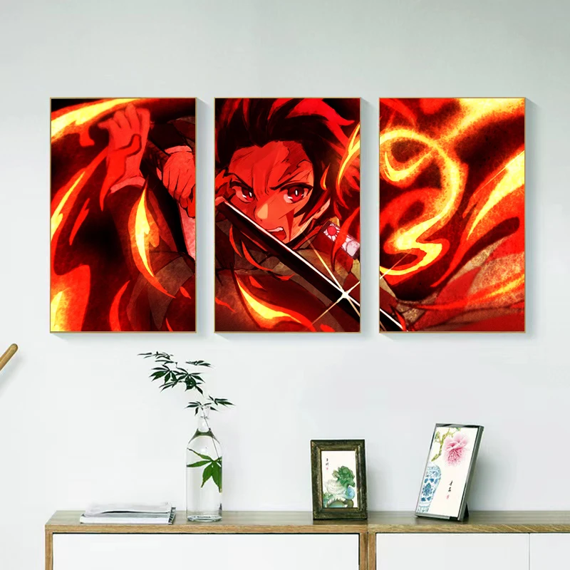 Demon Slayer Paintings for Bed Room Decor Anime Posters for Wall Art Canvas Painting Decoration Home Decorations Poster Pictures
Demon Slayer Paintings for Bed Room Decor Anime Posters for Wall Art Canvas Painting Decoration Home Decorations Poster Pictures