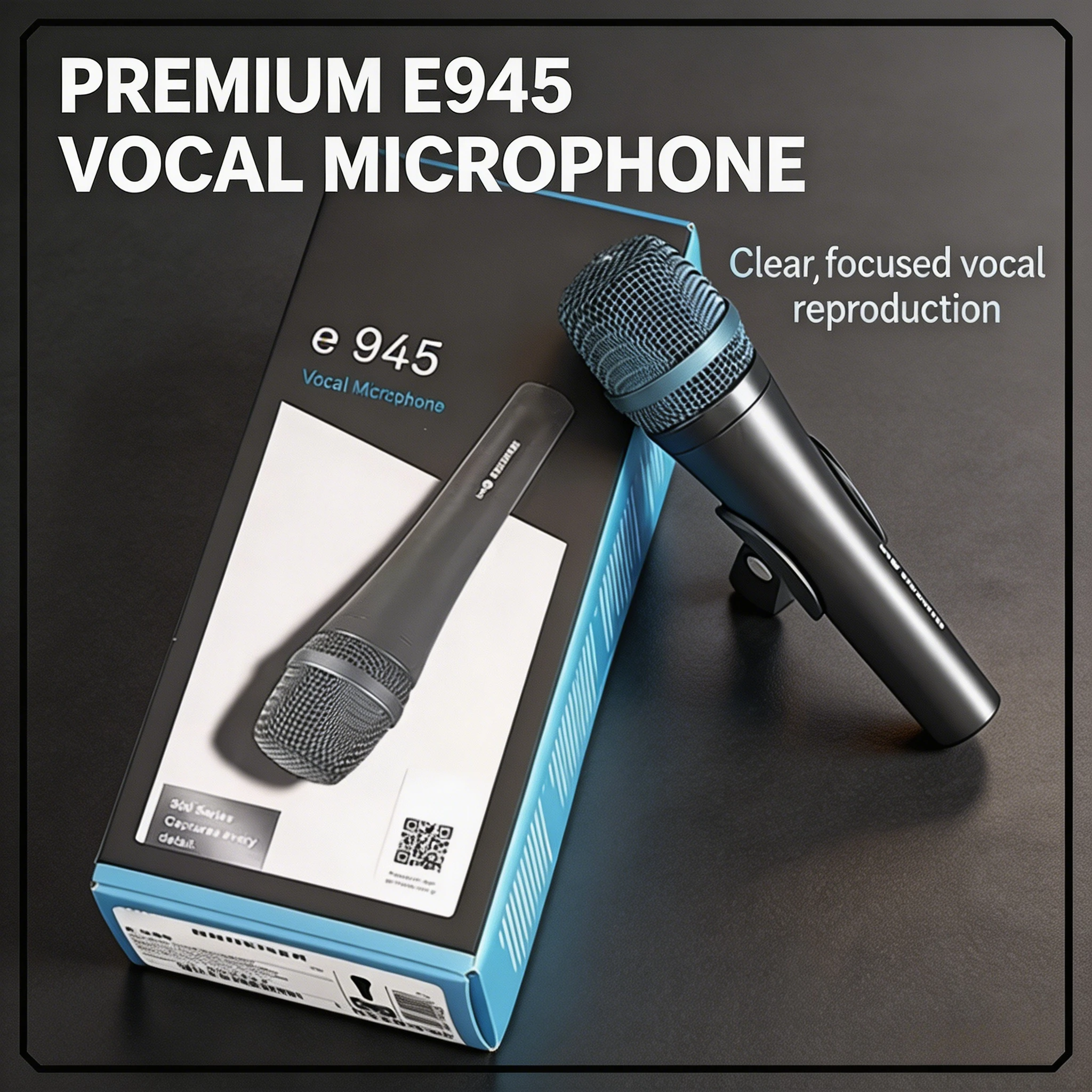 E945 Dynamic Vocal Microphone Super Cardioid Handheld Mic for Live Streaming Singing Performance Conference 2PCS 3PCS Wholesale
E945 Dynamic Vocal Microphone Super Cardioid Handheld Mic for Live Streaming Singing Performance Conference 2PCS 3PCS Wholesale