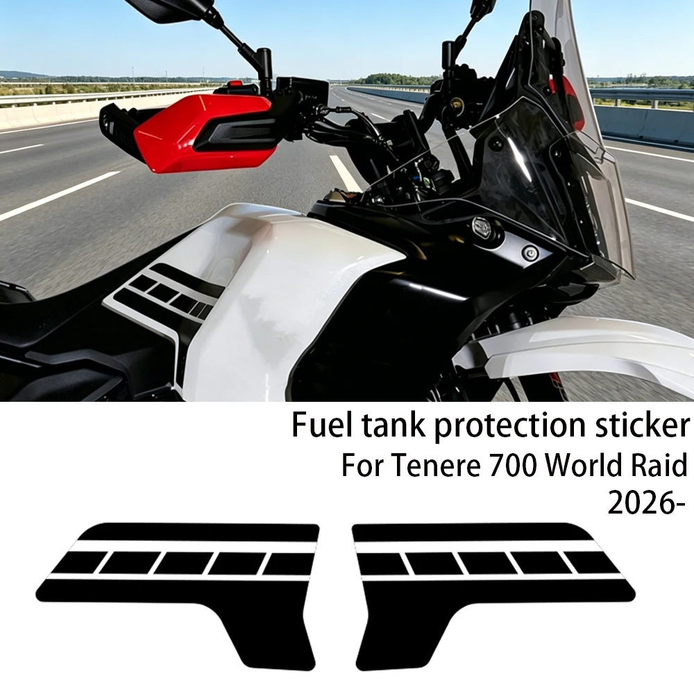 For Yamaha Tenere 700 World Raid 2026- Motorcycle Waterproof Fuel tank protection sticker Tenere700 scratch-resistant Stickers
For Yamaha Tenere 700 World Raid 2026- Motorcycle Waterproof Fuel tank protection sticker Tenere700 scratch-resistant Stickers