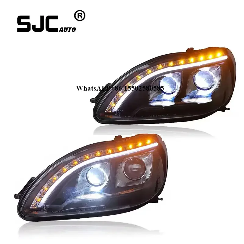 SJC Head Lamp Car Accessories for Mercedes Benz S-Class W220 LED Headlight 2002-2005 Turn Signal Lights Automotive Accessory
SJC Head Lamp Car Accessories for Mercedes Benz S-Class W220 LED Headlight 2002-2005 Turn Signal Lights Automotive Accessory
