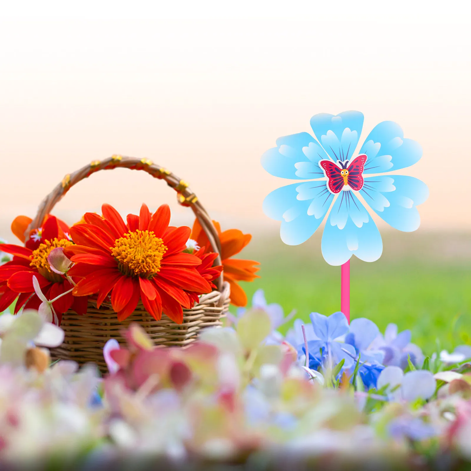 10Pcs Peony Windmill Creative Plastic Garden Plug-in Yard Decoration Colorful Outdoor Pinwheel Wind Windmill Craft
10Pcs Peony Windmill Creative Plastic Garden Plug-in Yard Decoration Colorful Outdoor Pinwheel Wind Windmill Craft