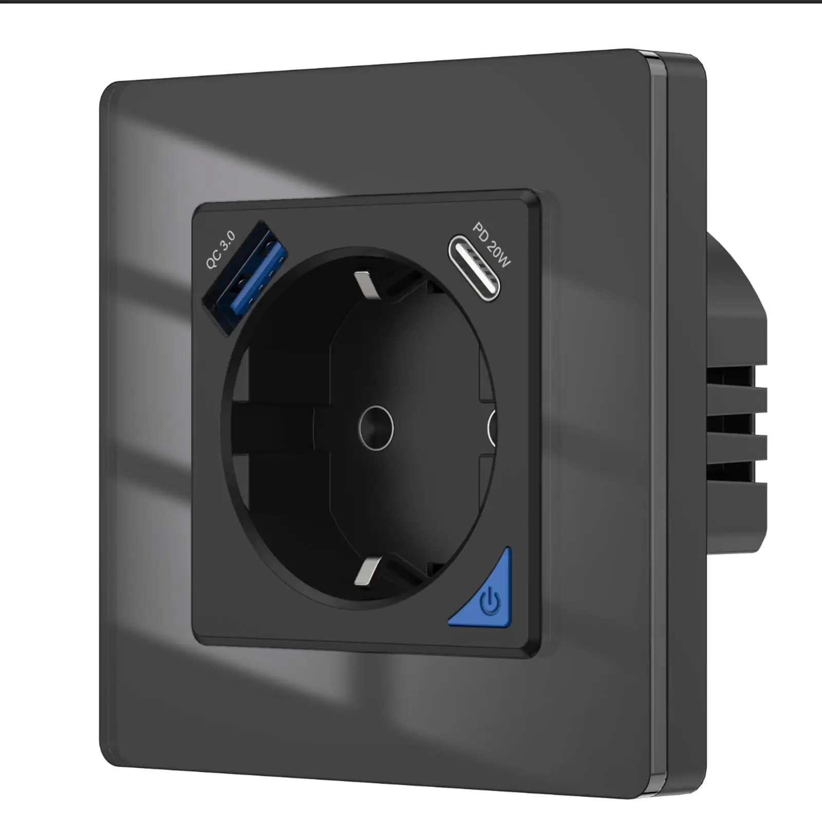 Voice control compatible Socket App remote control USB port 5V/3A WiFi 2 4GHz support Suitable for Home Assistant
Voice control compatible Socket App remote control USB port 5V/3A WiFi 2 4GHz support Suitable for Home Assistant