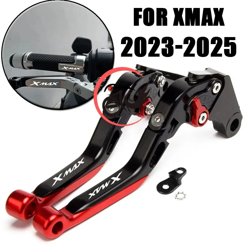 For Yamaha XMAX 300/250/125/400 2023-Present Parking Brake Lever Set Folding Handle Levers with Parking Lock Stopper Accessories
For Yamaha XMAX 300/250/125/400 2023-Present Parking Brake Lever Set Folding Handle Levers with Parking Lock Stopper Accessories