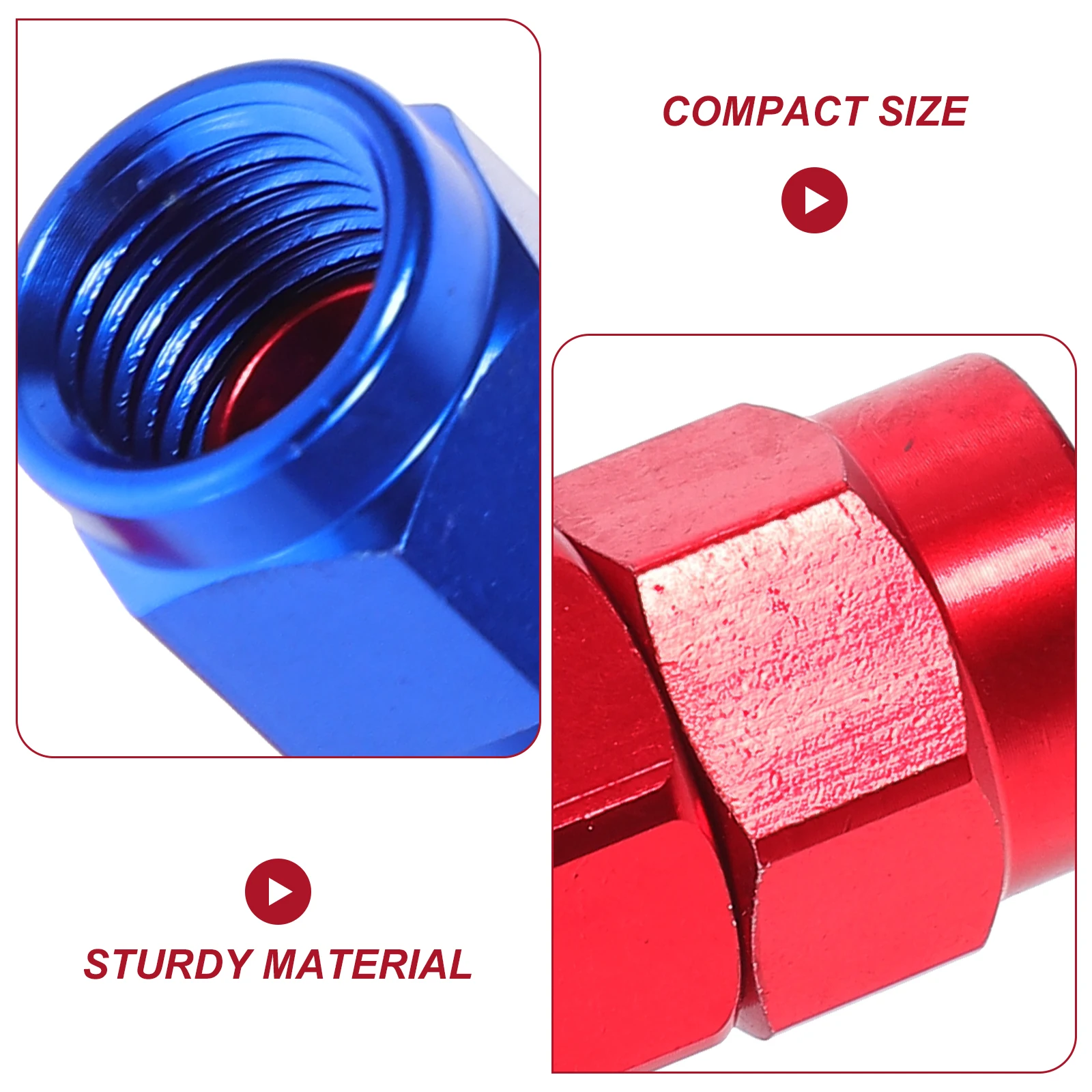 Quick Release Rotating Oil Pipe Joint Detachable 90 Degree Aluminum Alloy Oil-Cooled Joint For Car Modification Auto Parts Car
Quick Release Rotating Oil Pipe Joint Detachable 90 Degree Aluminum Alloy Oil-Cooled Joint For Car Modification Auto Parts Car