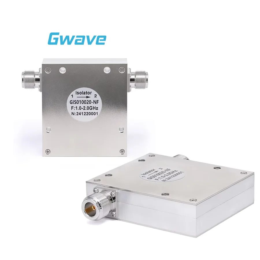 16dB Isolation RF Circulator and Isolator with N Female 30 Watts 1GHz to 2GHz Bandwidth
16dB Isolation RF Circulator and Isolator with N Female 30 Watts 1GHz to 2GHz Bandwidth