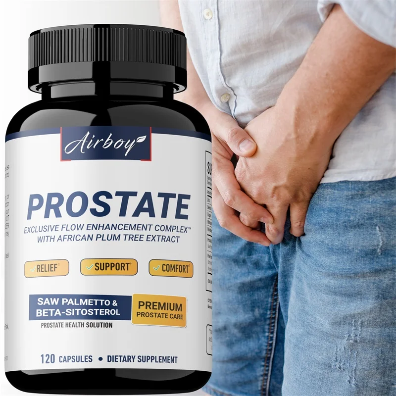 Men's Prostate Capsules with Saw Palmetto, Prostate Health Support, Bladder Control, Reduce Nighttime Urination, Promote Sleep
Men's Prostate Capsules with Saw Palmetto, Prostate Health Support, Bladder Control, Reduce Nighttime Urination, Promote Sleep
