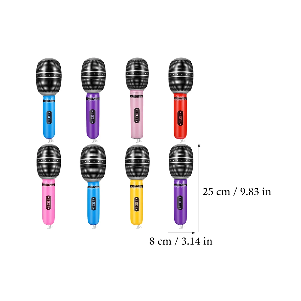 Simulation Microphone PVC Prop for Party Costume Cosplay Stage Show Birthday Family Gathering Pretend Play Mic
Simulation Microphone PVC Prop for Party Costume Cosplay Stage Show Birthday Family Gathering Pretend Play Mic