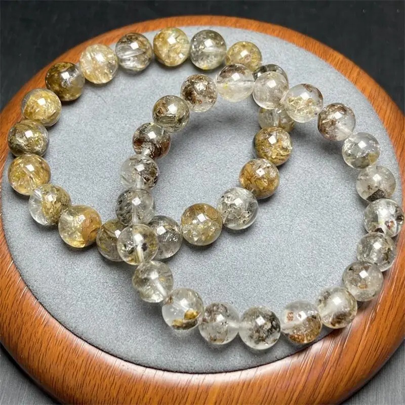 8/9/10MM Natural Golden Herkimer Diamond Bracelet Design Stretch Handmade Beads Healing Women Jewelry Gift 1pcs
8/9/10MM Natural Golden Herkimer Diamond Bracelet Design Stretch Handmade Beads Healing Women Jewelry Gift 1pcs