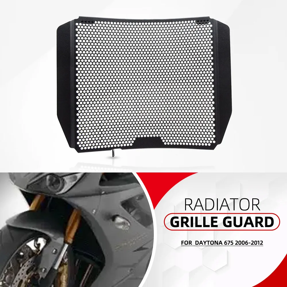 For Daytona 675 2006 2007 2008 2009 2010 2011 2012 Radiator Guard Grill Cover Cooler Protection Daytona675 Accessories
For Daytona 675 2006 2007 2008 2009 2010 2011 2012 Radiator Guard Grill Cover Cooler Protection Daytona675 Accessories