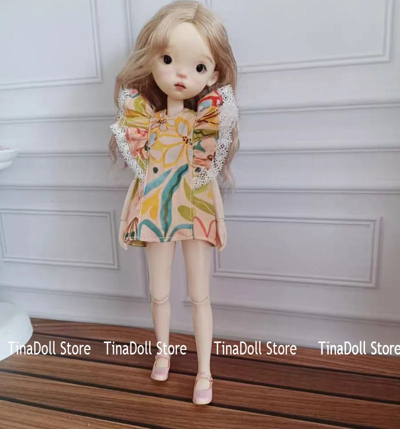 (TinaDoll Store) lace floral one-piece dress for Landazz Landoudou/Blythe/ob22/ob24 Doll
(TinaDoll Store) lace floral one-piece dress for Landazz Landoudou/Blythe/ob22/ob24 Doll