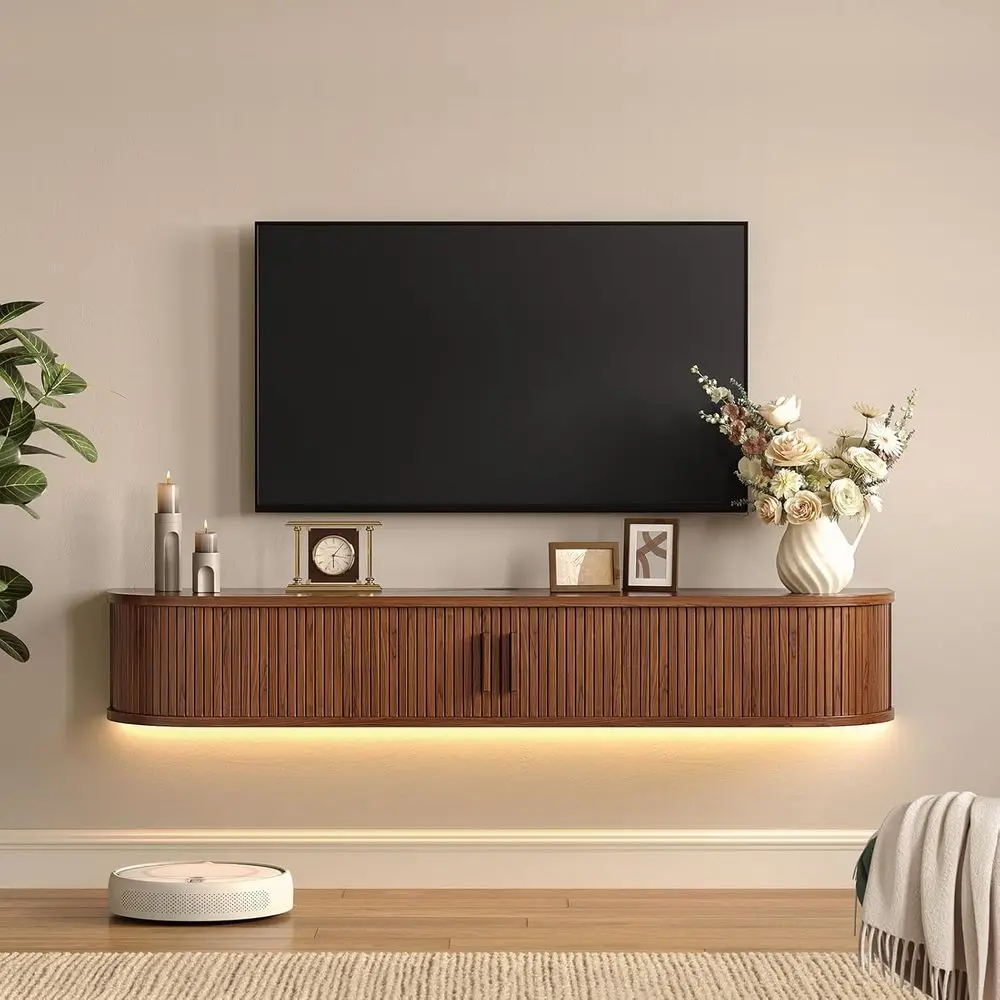 65 TV Stand with Power Outlet, LED Entertainment Center, Sliding Door Modern TV Cabinet for Living Room or Bedroom
65 TV Stand with Power Outlet, LED Entertainment Center, Sliding Door Modern TV Cabinet for Living Room or Bedroom
