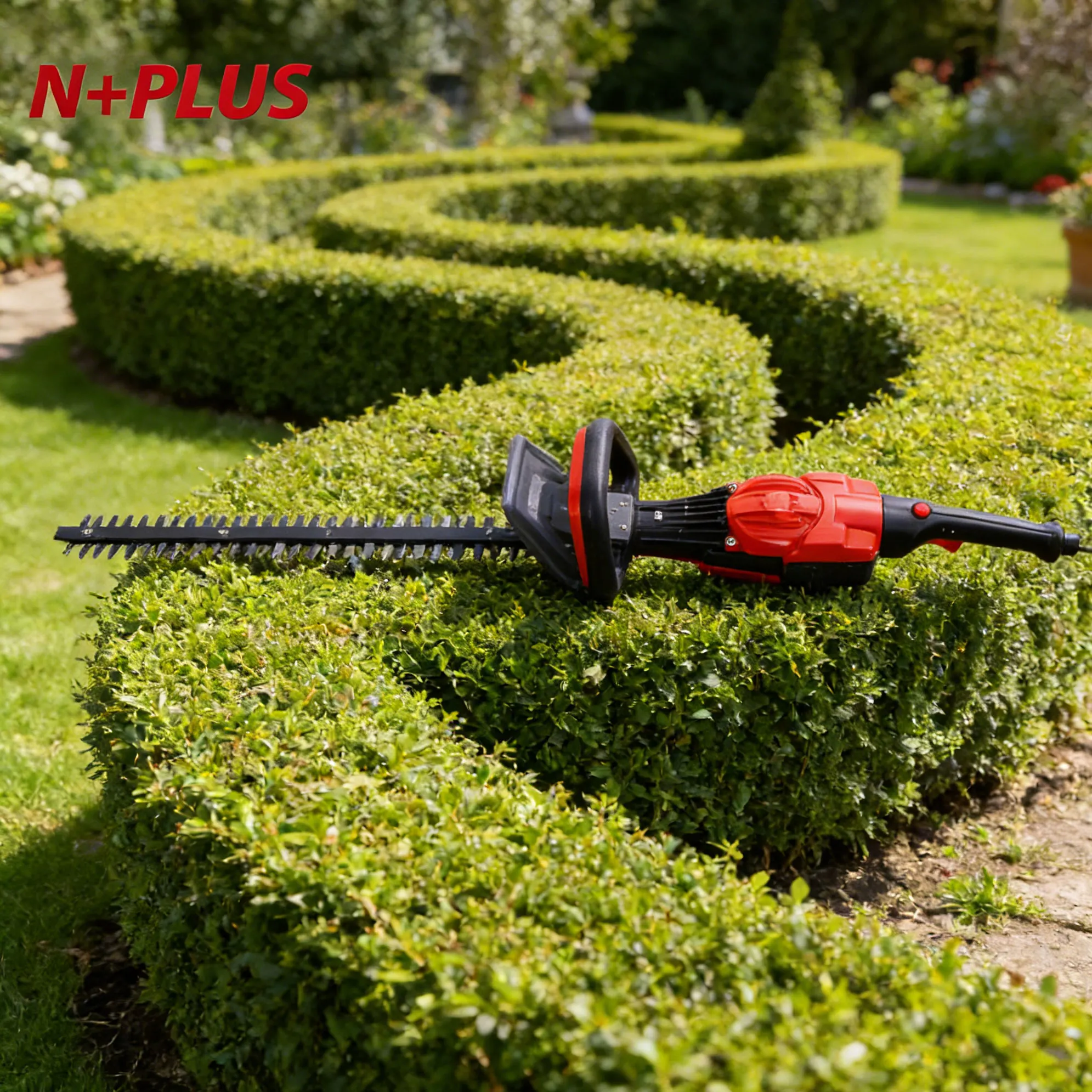 N+PLUS High-Power And Long-Lasting Battery Lithium Hedge Trimmer Fast And Efficient Garden Tool Cordless Hedge Cutter
N+PLUS High-Power And Long-Lasting Battery Lithium Hedge Trimmer Fast And Efficient Garden Tool Cordless Hedge Cutter
