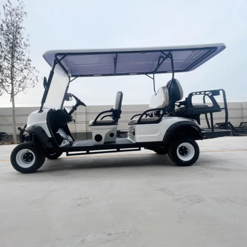 2026 New 72V Sightseeing Car 2 Seater Amusement Park Electric Golf Cart Bumper Off-Road Tires Folding Windshield Rear Cargo Box
2026 New 72V Sightseeing Car 2 Seater Amusement Park Electric Golf Cart Bumper Off-Road Tires Folding Windshield Rear Cargo Box