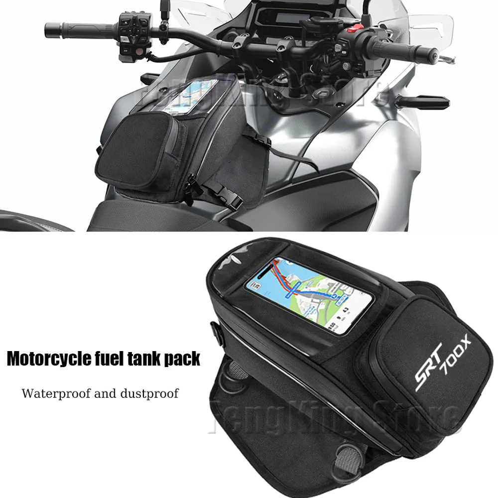 Motorcycle fuel tank navigation bag waterproof large capacity fuel tank bag For QJ Motor SRT 700X SRT 700X 2024
Motorcycle fuel tank navigation bag waterproof large capacity fuel tank bag For QJ Motor SRT 700X SRT 700X 2024