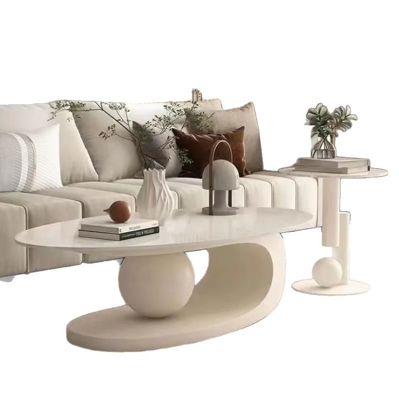 Oval, coffee table, rock slab, home, living room, simple, Nordic
Oval, coffee table, rock slab, home, living room, simple, Nordic