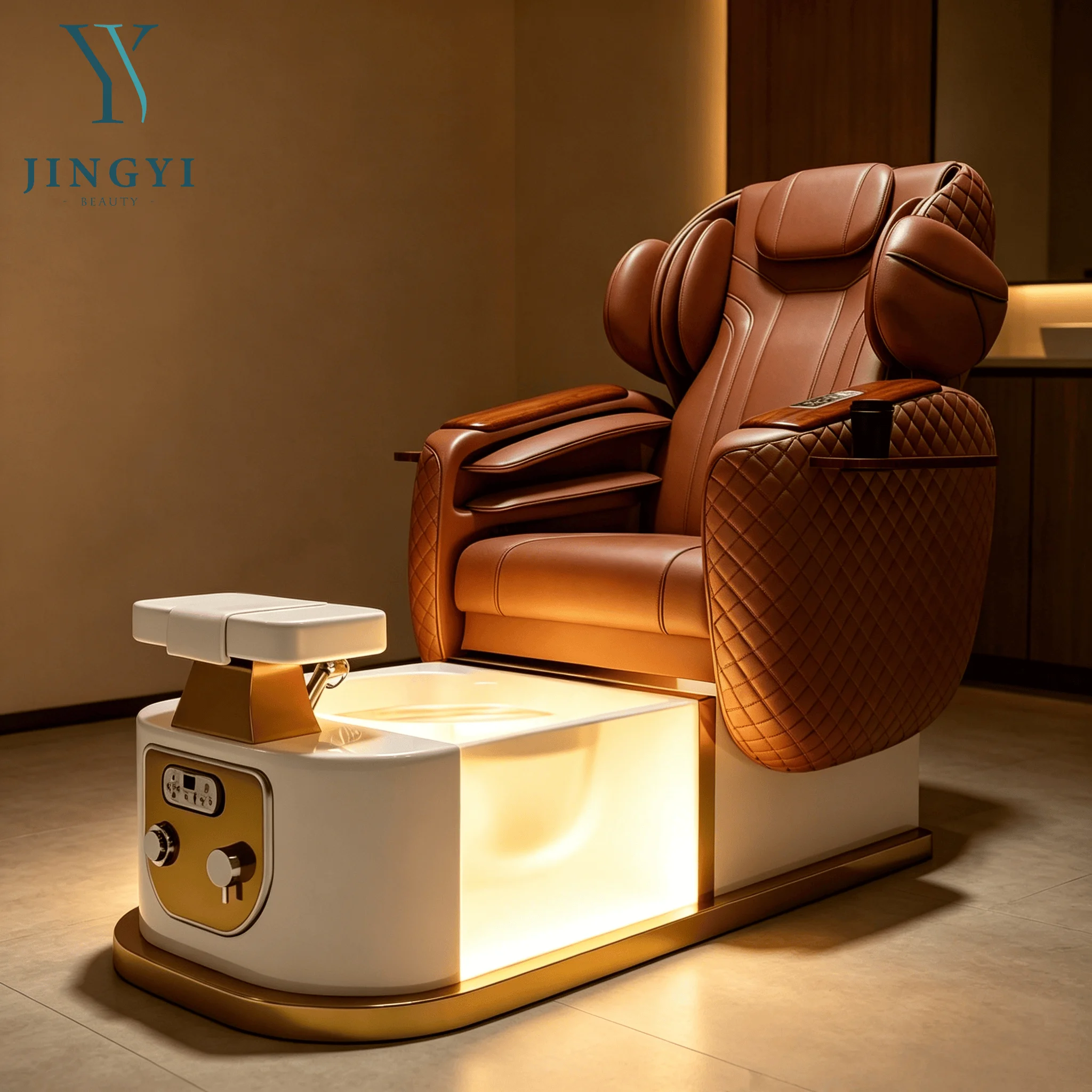 Elegant design Ductless reclining spa pedicure chair Electric pedicure sofa Nail salon Pedicure and manicure
Elegant design Ductless reclining spa pedicure chair Electric pedicure sofa Nail salon Pedicure and manicure