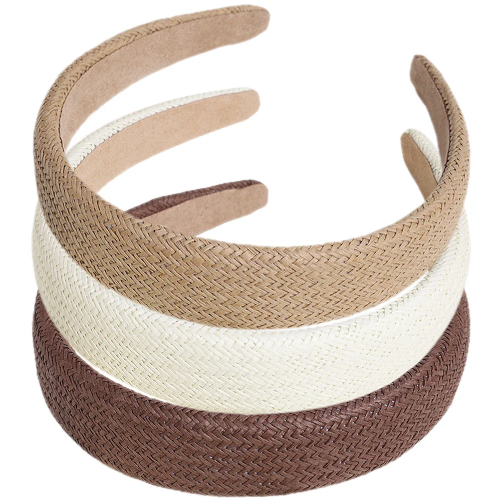 3 Pcs Braided Headband Personality Delicate Woven Hair Ornament Hoops Supply Unique Vintage Headbands for Face Washing Women
3 Pcs Braided Headband Personality Delicate Woven Hair Ornament Hoops Supply Unique Vintage Headbands for Face Washing Women