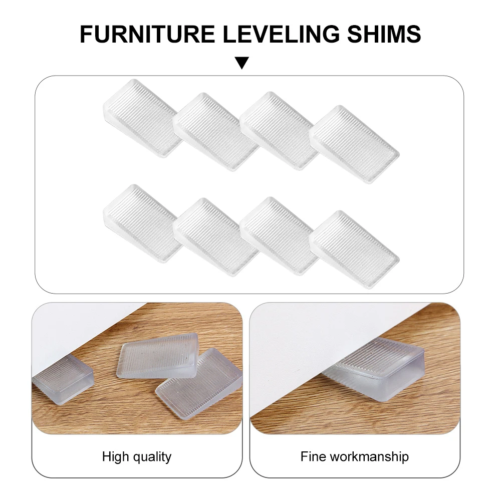 8pcs Grooved Bottom Table Wear-Resistant Furniture Levelers Household Toilet Shims Durable Home Supply Multi-Function Furniture
8pcs Grooved Bottom Table Wear-Resistant Furniture Levelers Household Toilet Shims Durable Home Supply Multi-Function Furniture