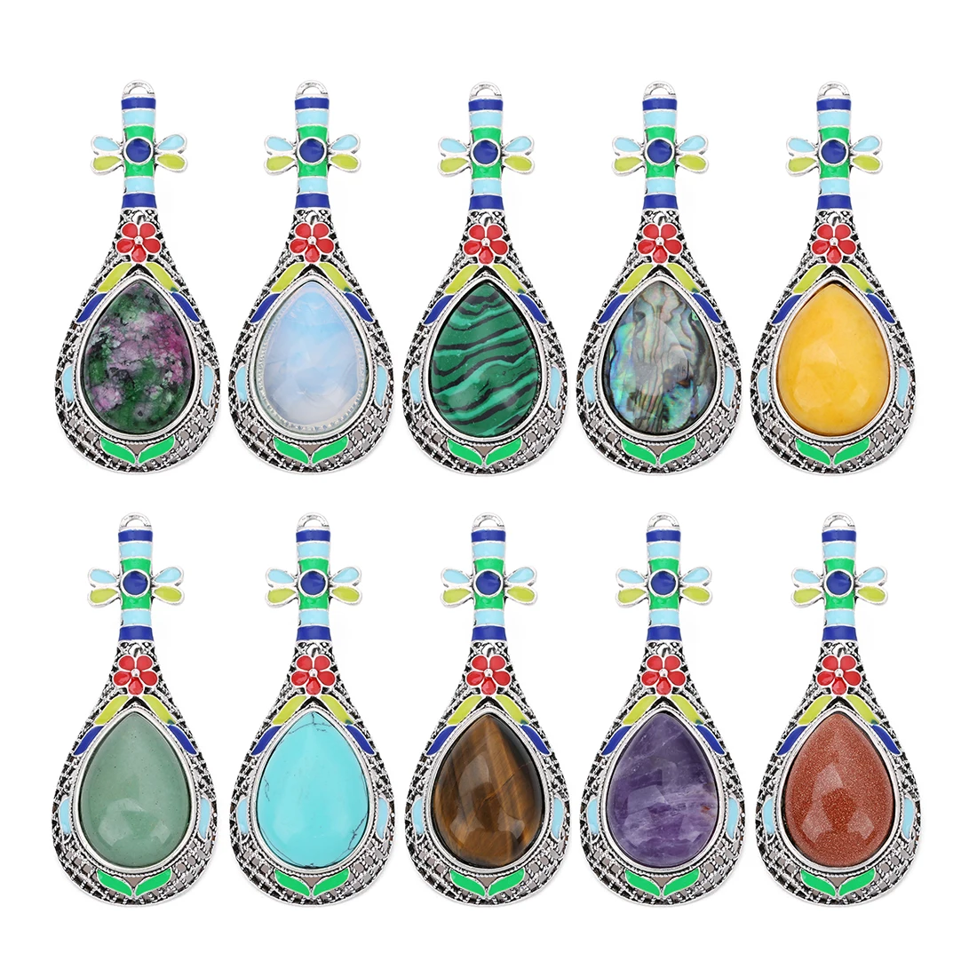 1pc/lot 66x28mm Pipa Shaped Natural Stone Painting Oil Alloy Brooch Pendant Dual-Purpose For Brooches Pendants Jewelry Accessory
1pc/lot 66x28mm Pipa Shaped Natural Stone Painting Oil Alloy Brooch Pendant Dual-Purpose For Brooches Pendants Jewelry Accessory