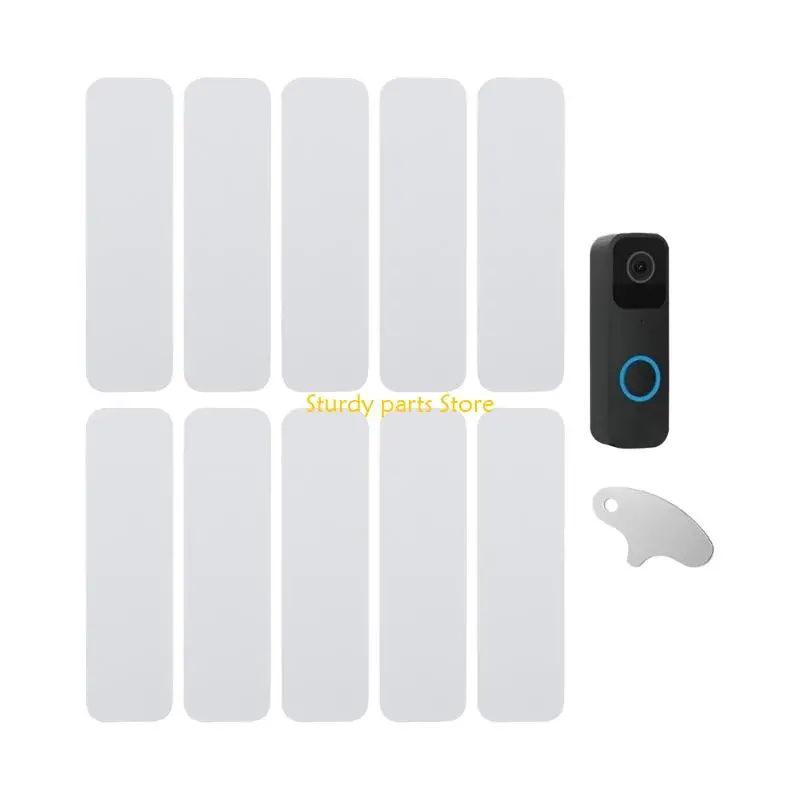 97QC 10 шт. клейкая монтажная площадка для дверных звонков, предлагающая инструмент для простой настройки различных типов на или
97QC 10 шт. клейкая монтажная площадка для дверных звонков, предлагающая инструмент для простой настройки различных типов на или