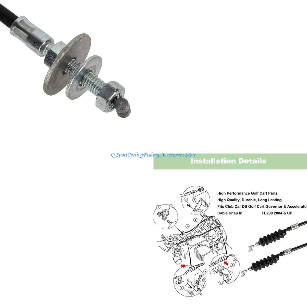 Высокопрочные рычаги дроссельной заслонки восстанавливают характеристики ускорения гольф-мобиля
Высокопрочные рычаги дроссельной заслонки восстанавливают характеристики ускорения гольф-мобиля