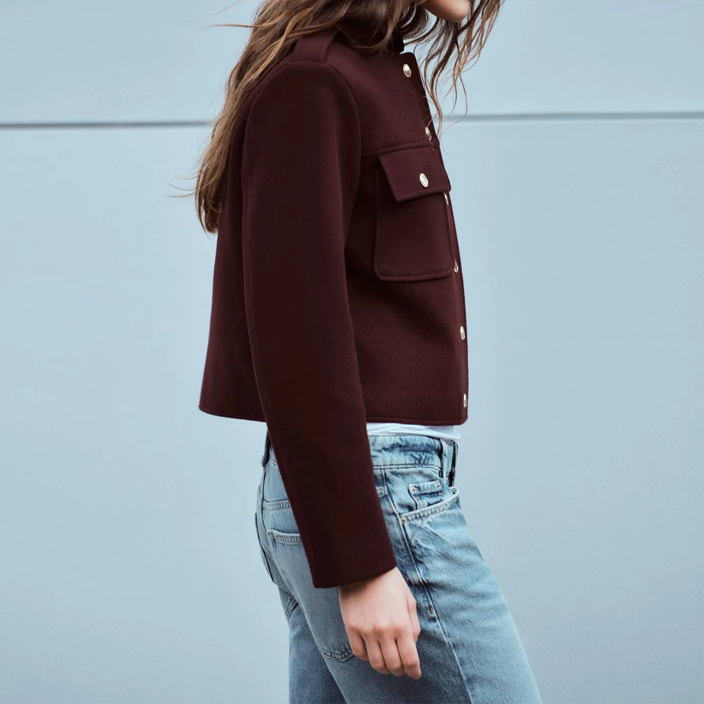 Z Women's Faion ort Soft Jaet Coat Personali Quali 2025 New Sle Casual Loose Fit Long Sve Button Closure
Z Women's Faion ort Soft Jaet Coat Personali Quali 2025 New Sle Casual Loose Fit Long Sve Button Closure