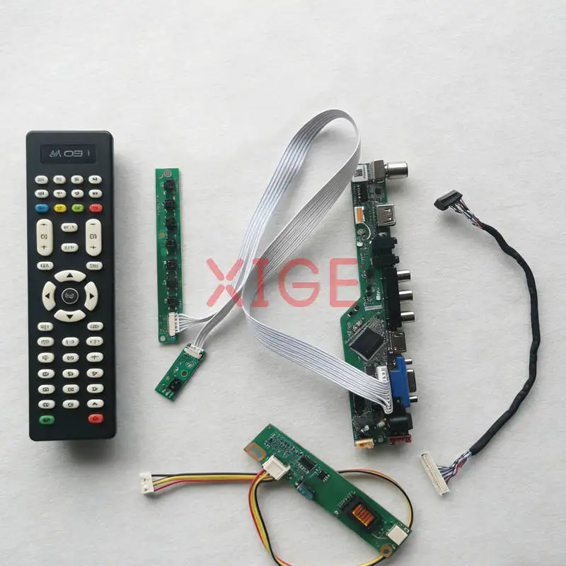 For LQ160E1LW04 LQ160E1LW02 Display Screen Controller Drive Board DIY Kit HDMI+VGA+AV+USB 1280x1024 1280*1024 1-CCFL LVDS 30-Pin
For LQ160E1LW04 LQ160E1LW02 Display Screen Controller Drive Board DIY Kit HDMI+VGA+AV+USB 1280x1024 1280*1024 1-CCFL LVDS 30-Pin