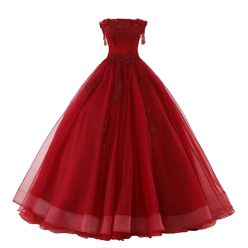 LEOSOXS Burgundy Beading Quinceanera Dresses Lace Applique Tulle Floor Length Women Formal Princess 15 Party Birthday Gowns
LEOSOXS Burgundy Beading Quinceanera Dresses Lace Applique Tulle Floor Length Women Formal Princess 15 Party Birthday Gowns