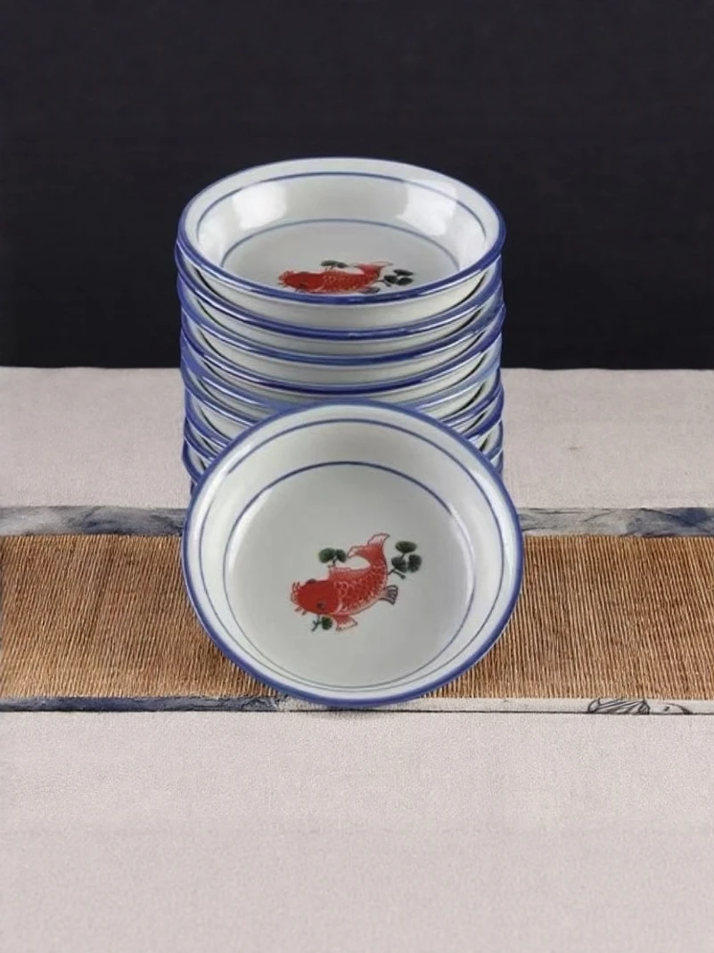 Red Underglaze Carp Di Heat Resistant Thiened Cerc Bowl Chinese Sle Dinnerware Diwaer Se for Restaurant And Home
Red Underglaze Carp Di Heat Resistant Thiened Cerc Bowl Chinese Sle Dinnerware Diwaer Se for Restaurant And Home