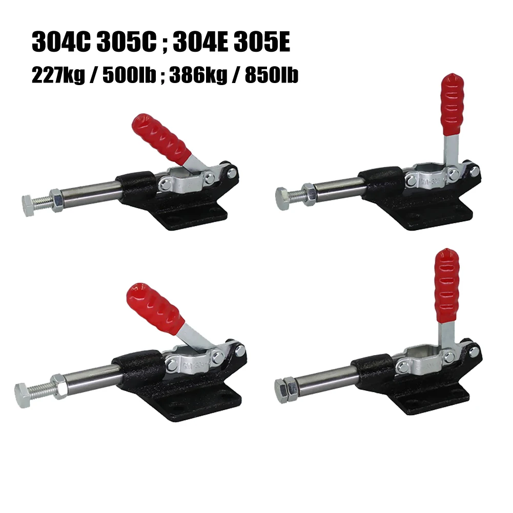 GH-304/GH-305 Quick Release Toggle Clamp 227kg-680kg Push Pull Type Toggle Climp Woodworking Carpentry Clamping Tools
GH-304/GH-305 Quick Release Toggle Clamp 227kg-680kg Push Pull Type Toggle Climp Woodworking Carpentry Clamping Tools