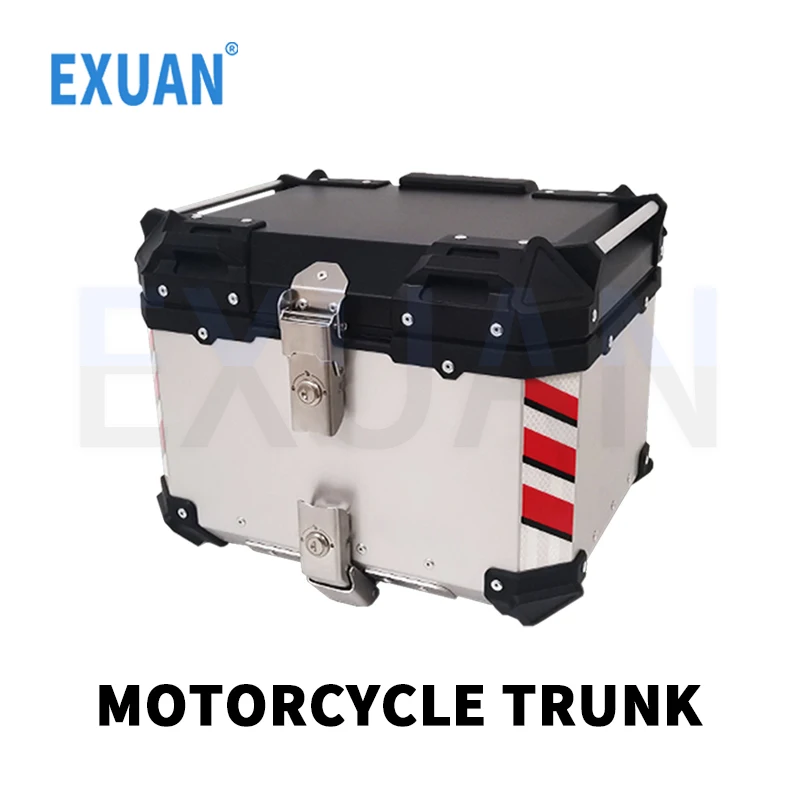 65L Motorcycle Top Case Universal Motorbike Tail Box Scooter Tour Trunk Storage Carrier Case with Quick Release Mounting Plate
65L Motorcycle Top Case Universal Motorbike Tail Box Scooter Tour Trunk Storage Carrier Case with Quick Release Mounting Plate