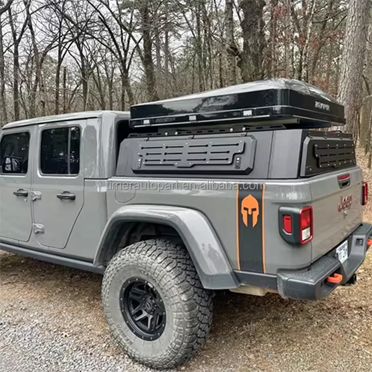 Customize 4X4 Aluminium Hardtop Pickup Truck Camper Shell Cab Bed Canopy Waterproof Topper Tonneau Cover for Jeep Gladiator
Customize 4X4 Aluminium Hardtop Pickup Truck Camper Shell Cab Bed Canopy Waterproof Topper Tonneau Cover for Jeep Gladiator