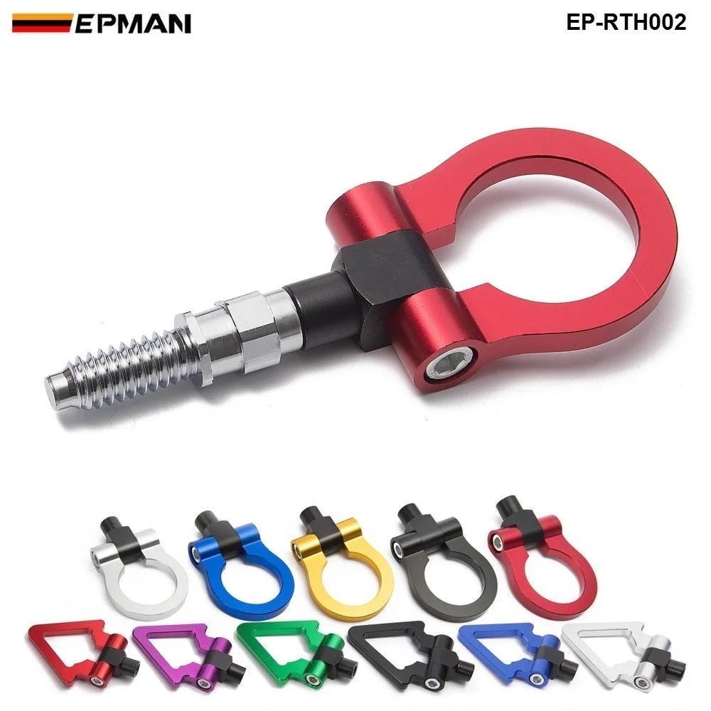 EPMAN Sport Racing Universal Tow Hook Front Rear for European Cars Trailer Towing Bars EP-RTH002
EPMAN Sport Racing Universal Tow Hook Front Rear for European Cars Trailer Towing Bars EP-RTH002
