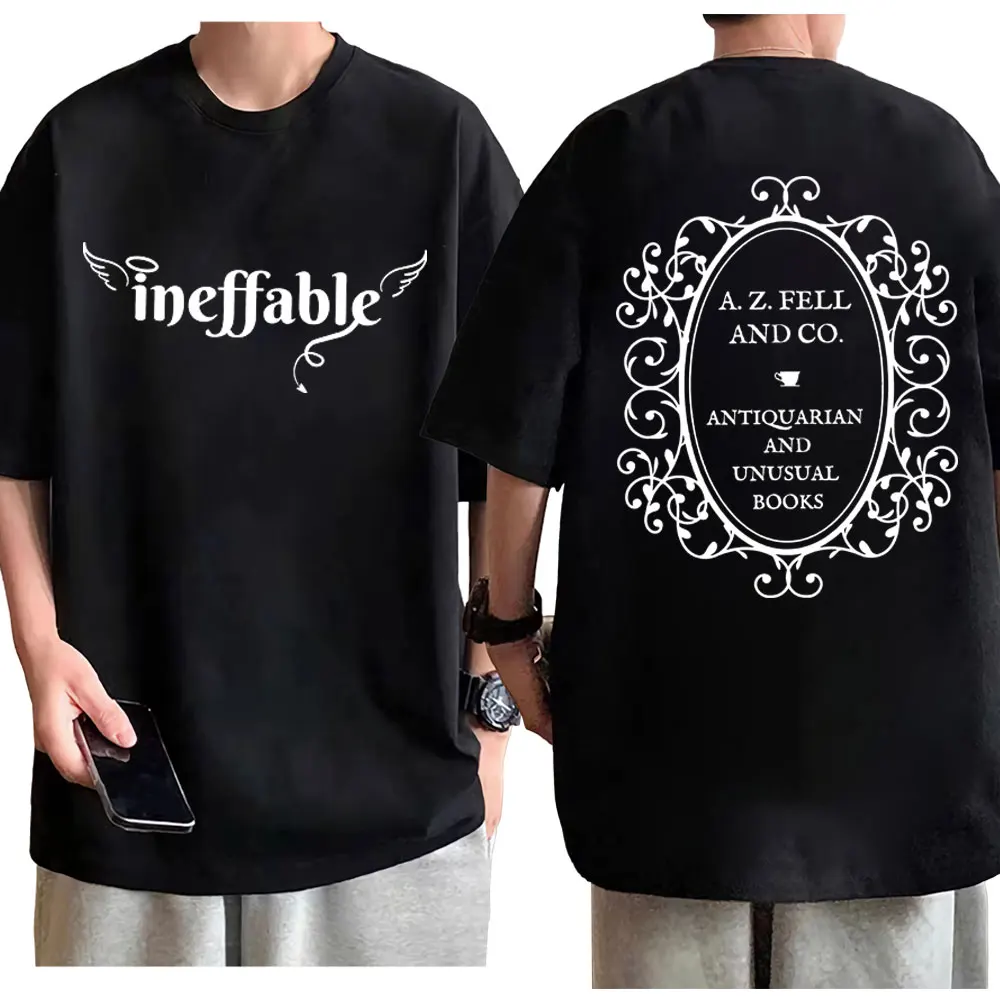 American TV Series Good Omens Graphic T Shirts Summer Fashion Casual Oversized T-shirt Men Women Street Trend Vintage T-shirts
American TV Series Good Omens Graphic T Shirts Summer Fashion Casual Oversized T-shirt Men Women Street Trend Vintage T-shirts