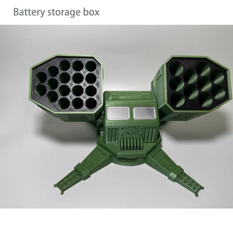 Air defense missile model ornament battery storage box AA AAA battery storage box, 360 degree rotating battery storage box
Air defense missile model ornament battery storage box AA AAA battery storage box, 360 degree rotating battery storage box