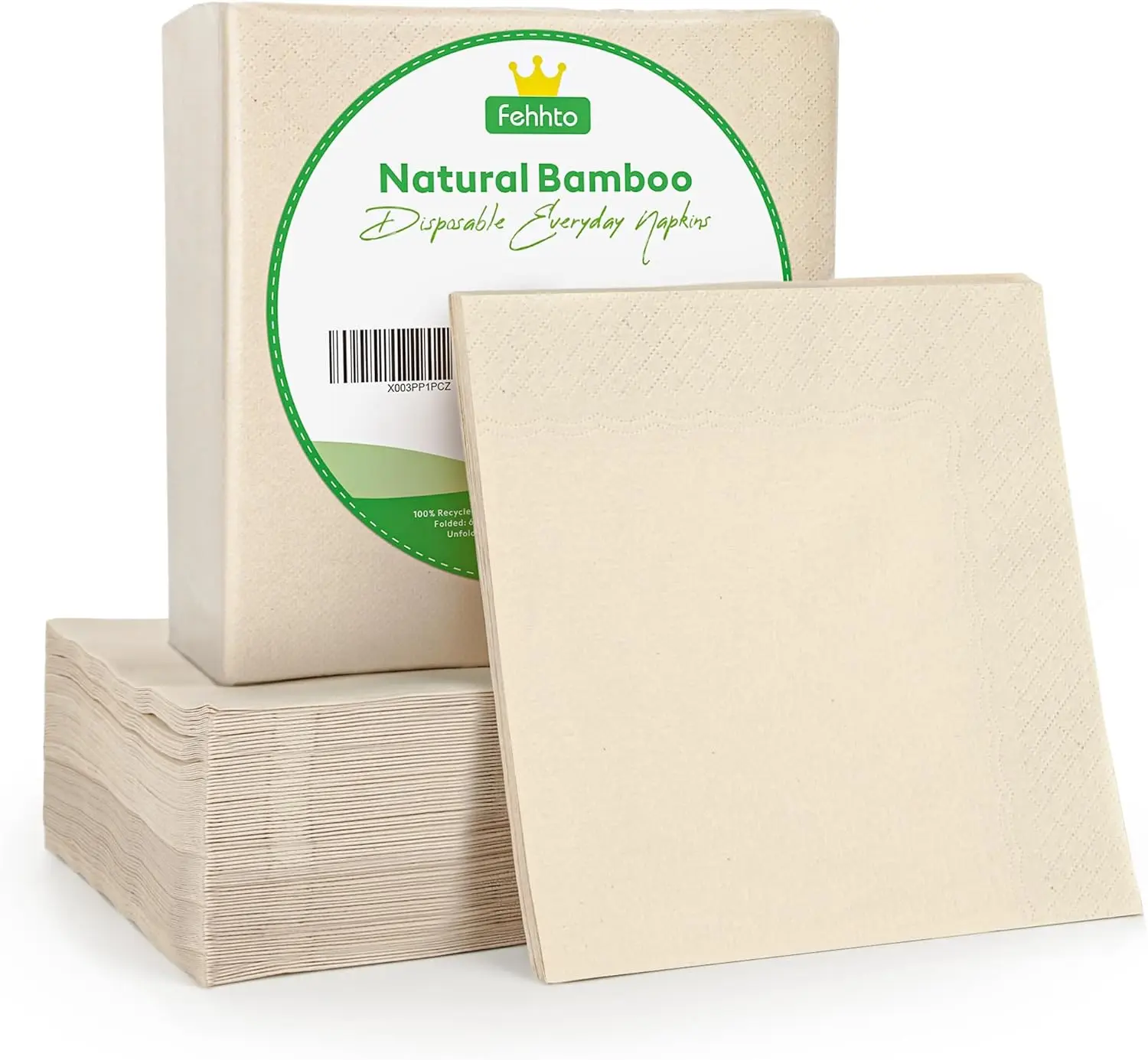 Disposable Napkins 100 Count 2-Ply 13x13 Inch Soft Absorbent Dinner Napkins for Kitchen Party Natural Brown
Disposable Napkins 100 Count 2-Ply 13x13 Inch Soft Absorbent Dinner Napkins for Kitchen Party Natural Brown