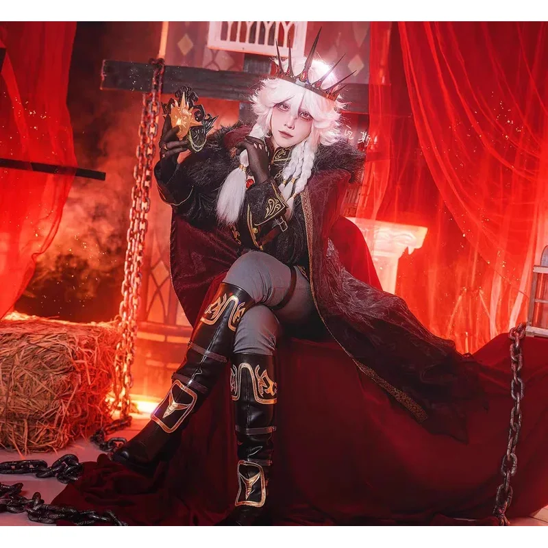 Identity V Night Watch Ithaqua Cosplay Costume Wig Visor Morningstar Limited S-Tier Uniform Top Pants Cloak Fur Collar Gloves
Identity V Night Watch Ithaqua Cosplay Costume Wig Visor Morningstar Limited S-Tier Uniform Top Pants Cloak Fur Collar Gloves