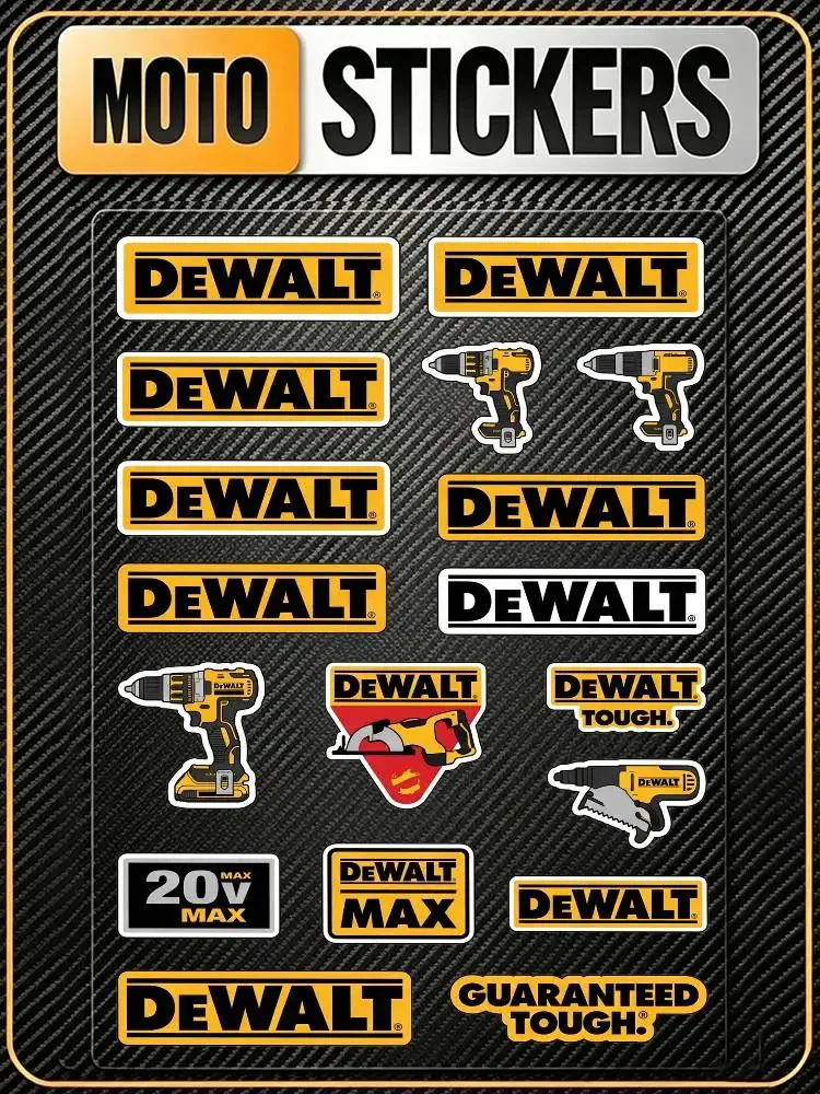 Универсальные светоотражающие водонепроницаемые наклейки DEWALT Fashion, устойчивые к царапинам, для авто, мотоциклетных шлемов, кружек, холодильников
Универсальные светоотражающие водонепроницаемые наклейки DEWALT Fashion, устойчивые к царапинам, для авто, мотоциклетных шлемов, кружек, холодильников